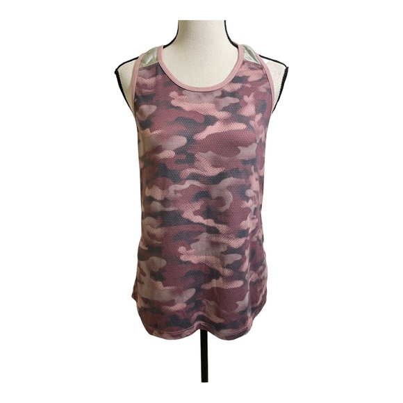 Evolution and Creation Tank Top camouflage pink grey. Workout fits S/med… - Picture 7 of 8